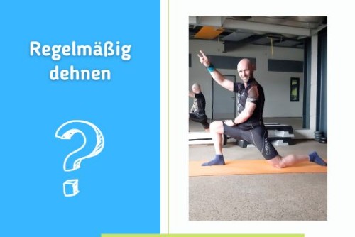Regelmäßig dehnen