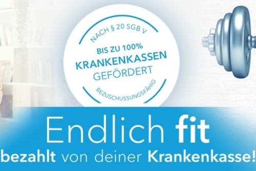 Endlich Fit- Bezahlt von deiner Krankenkasse!