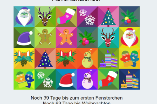 Digitaler Adventskalender