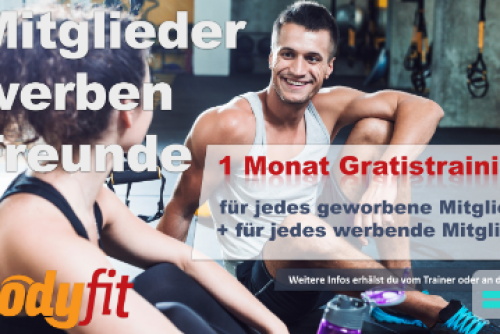 Mitglieder werben Freunde 🎉