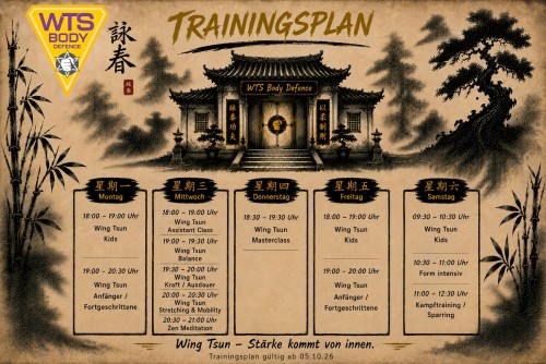 Trainingsplan