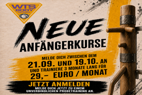 NEUE Anfängerkurse