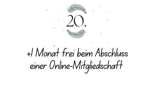 Adventskalender - Türchen 20