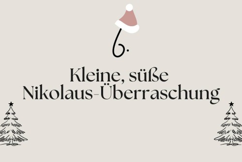 Adventskalender - Türchen 6